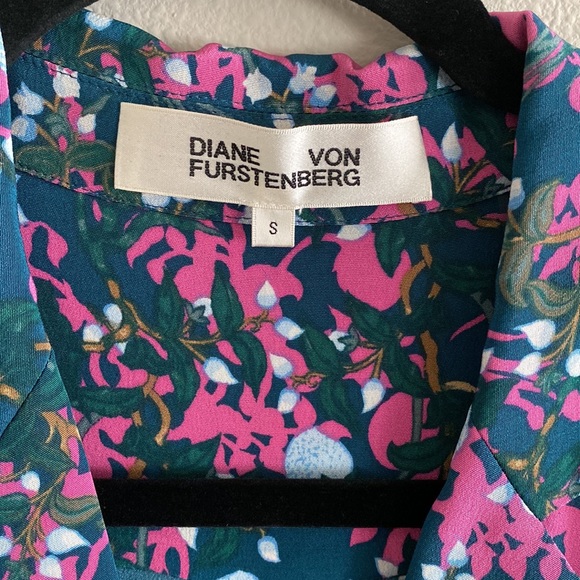 Diane Von Furstenberg Silk Floral dress - Picture 5 of 7